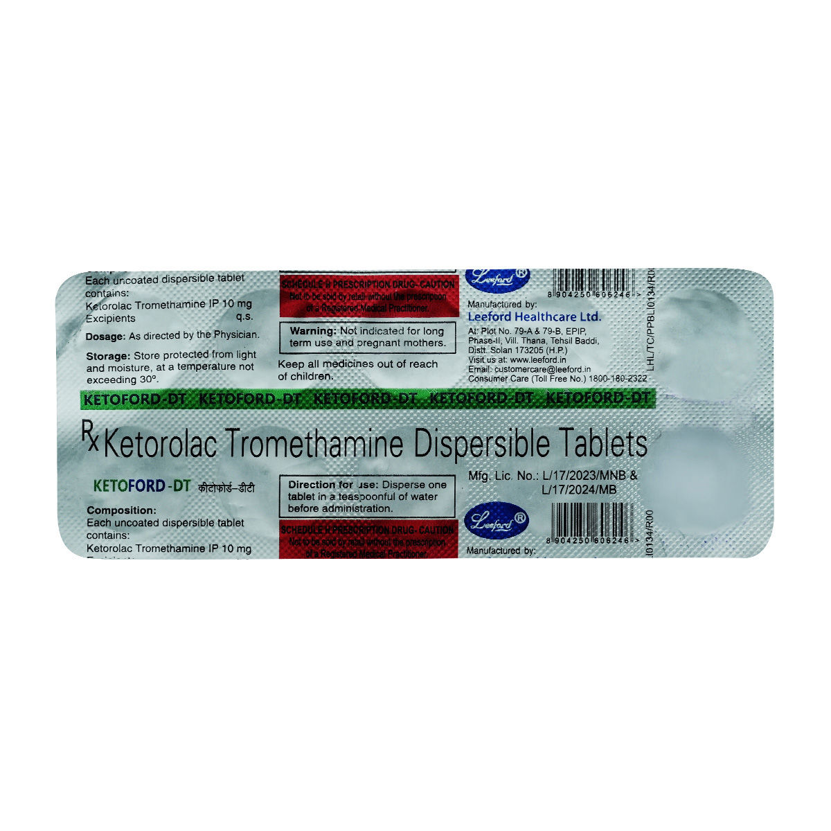 Ketoford-DT Tablet - Image 1