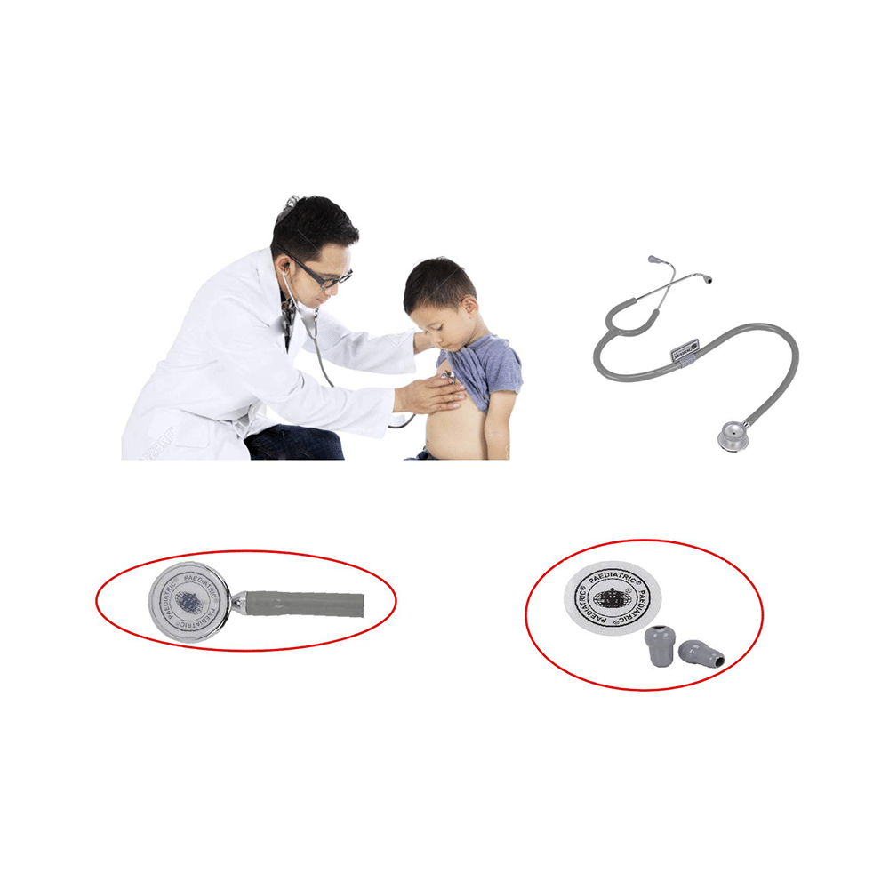 Micro.Tone Paediatric Stethoscope Grey - Image 5