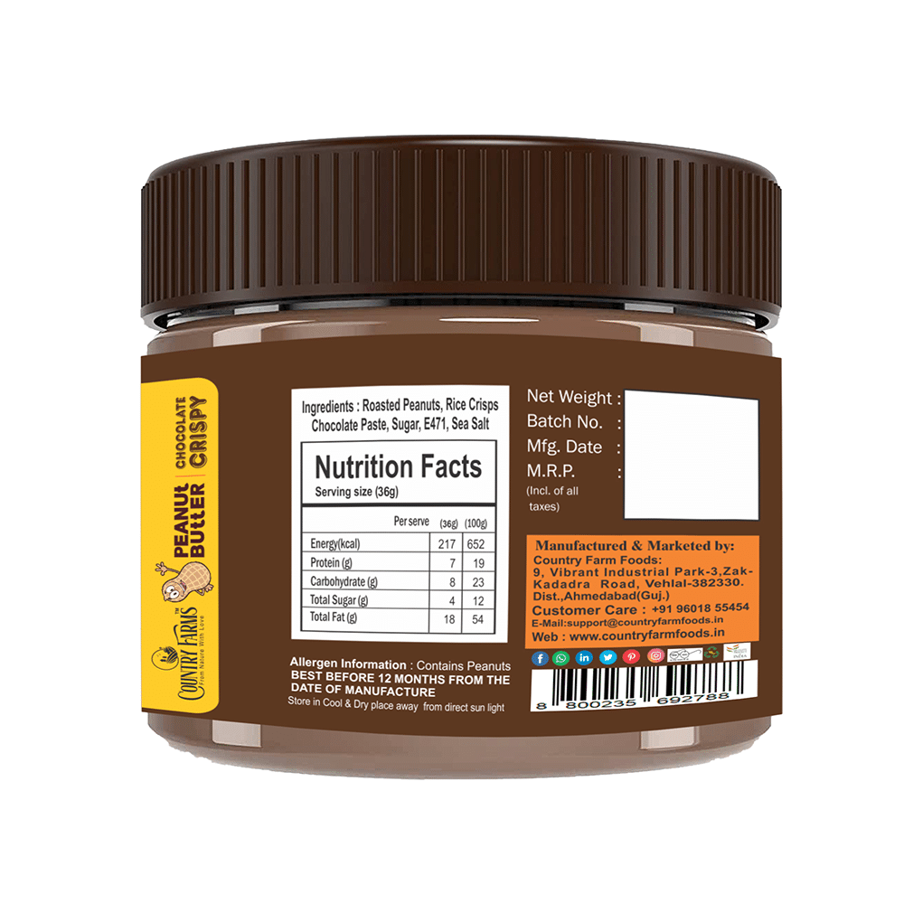 Country Farms Peanut Butter Chocolate Crispy - Image 2