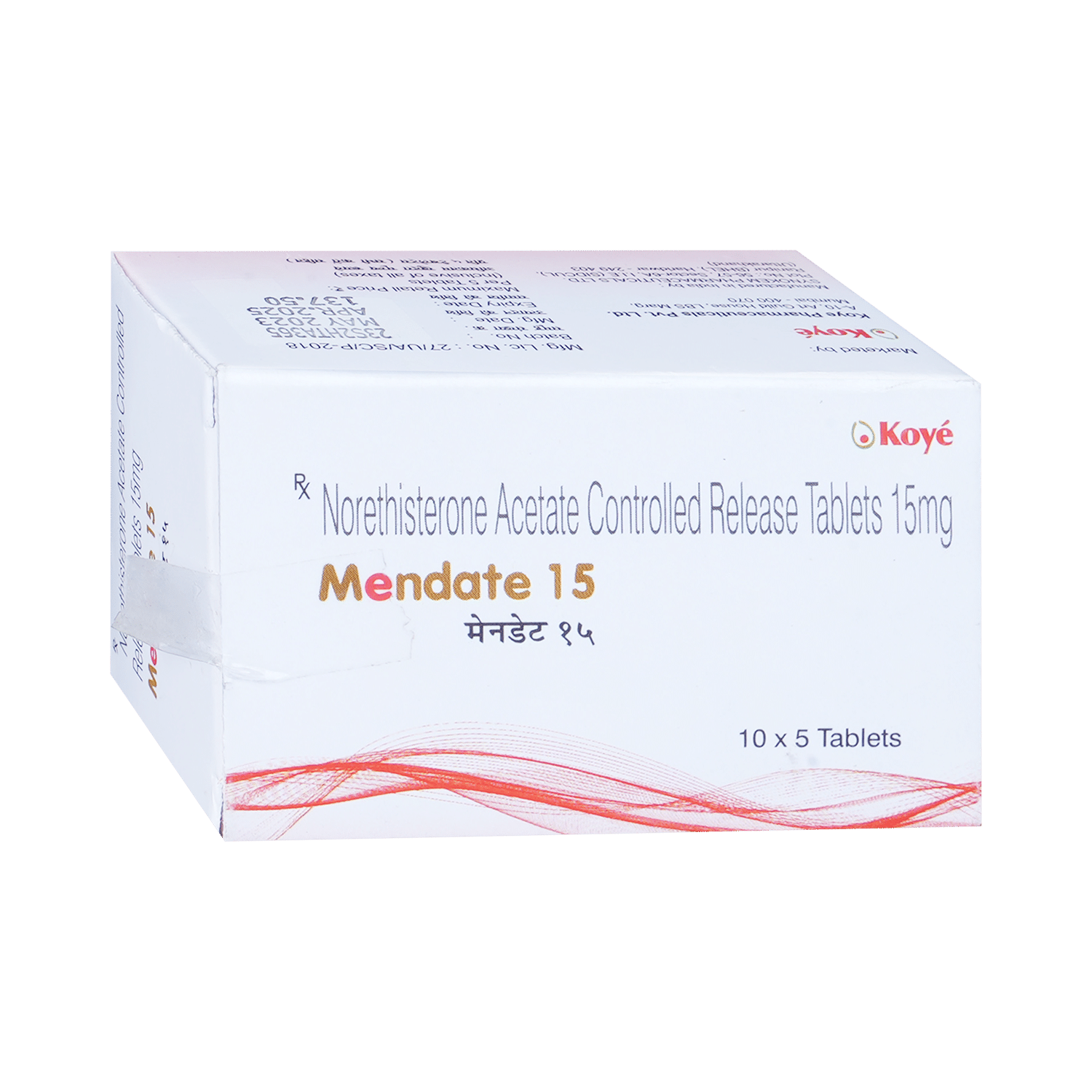 Mendate 15 Tablet CR - Image 2