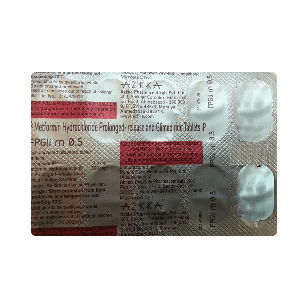 Fpgli M 0.5 Tablet PR - Image 2