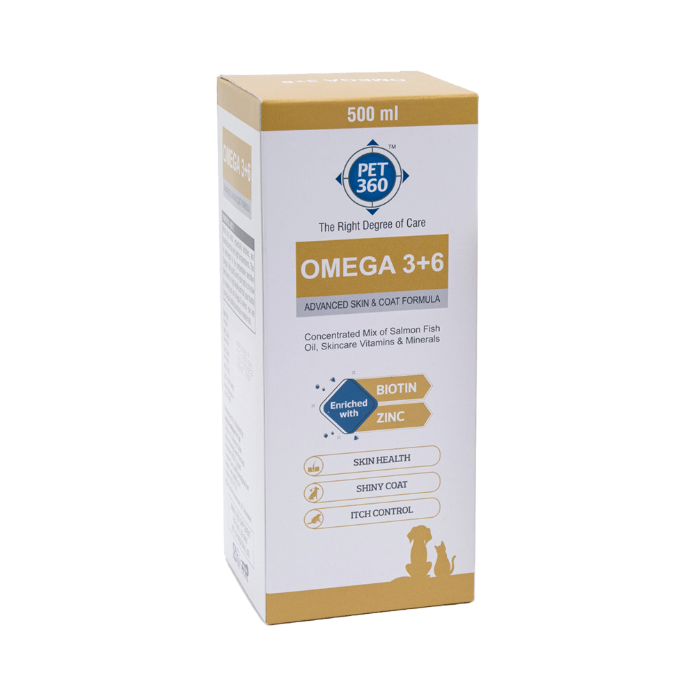 Pet 360 Omega 3+6 Advanced Skin & Coat Formula - Image 1