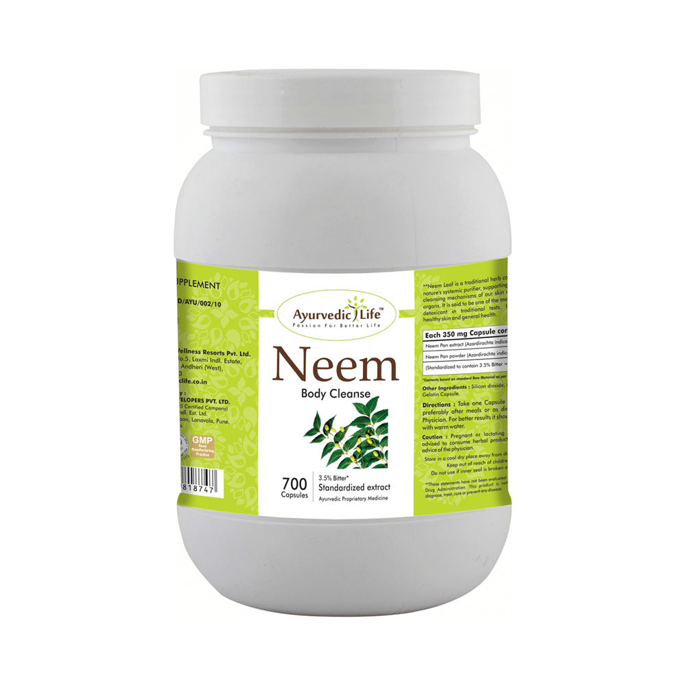 Ayurvedic Life Neem Capsule - Image 1