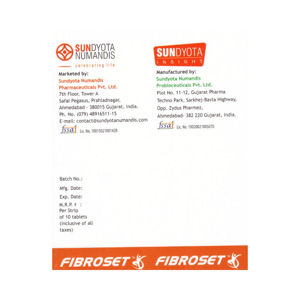 Fibroset Tablet for Joint Health & Nerve Pain - Image 3