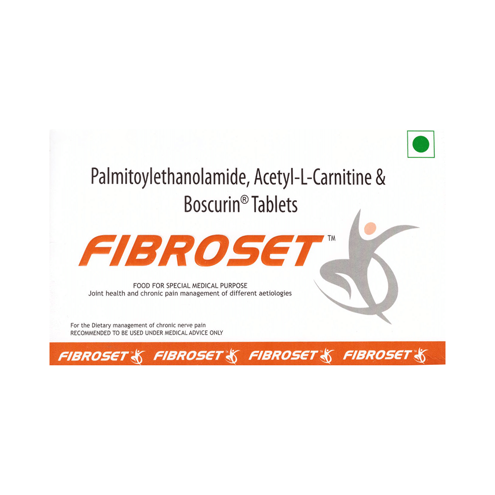 Fibroset Tablet for Joint Health & Nerve Pain