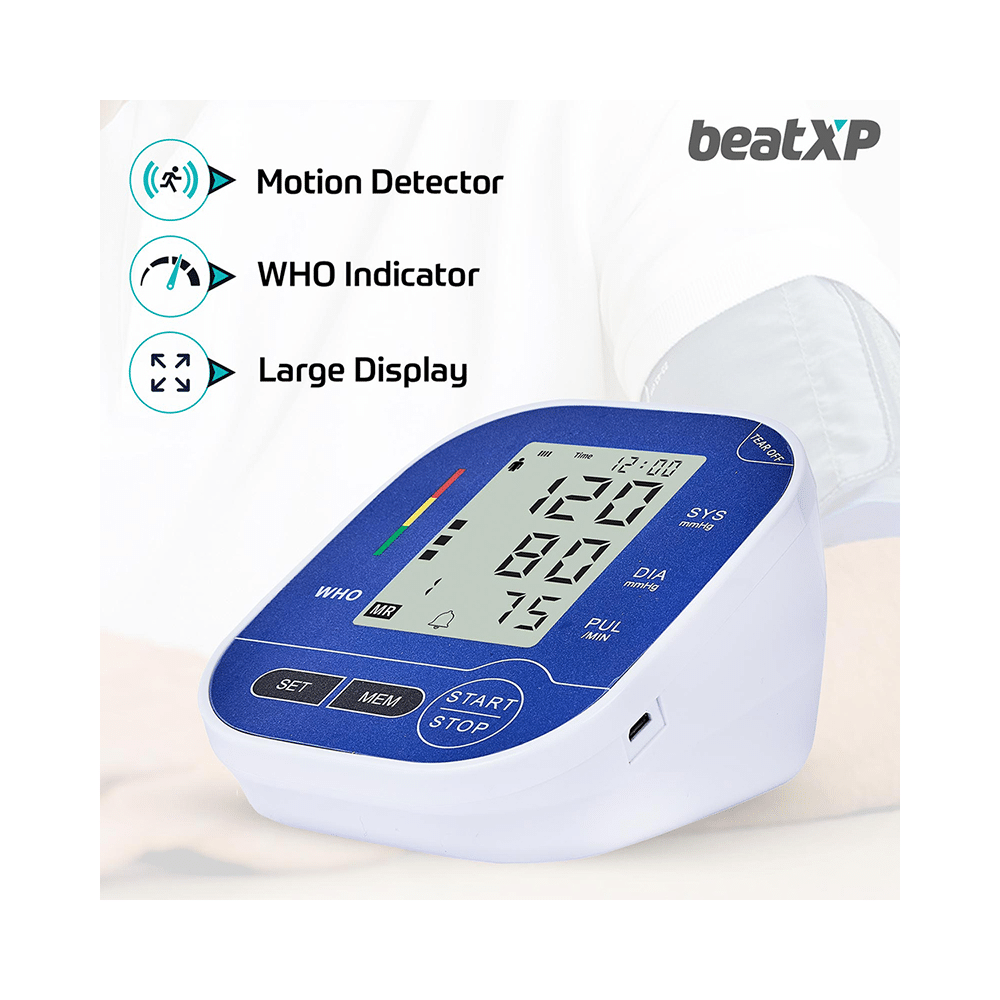 beatXP GHVMEDBPM003 Digital Upper Arm Blood Pressure Monitor - Image 6