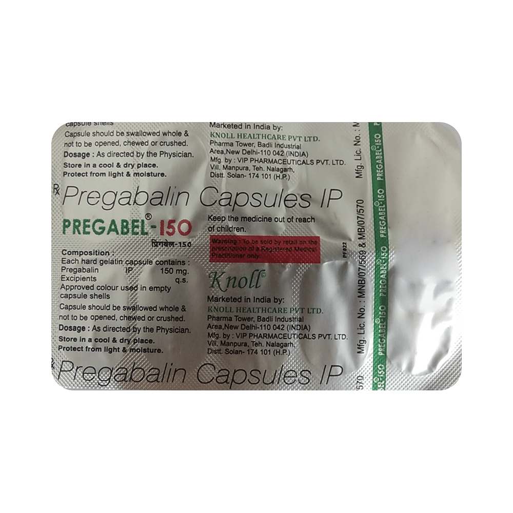 Pregabel 150mg Capsule - Image 4