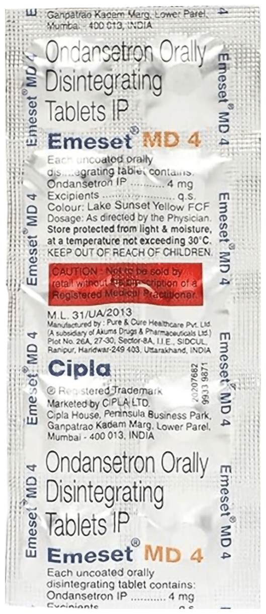 Emeset MD 4 Tablet - Image 1