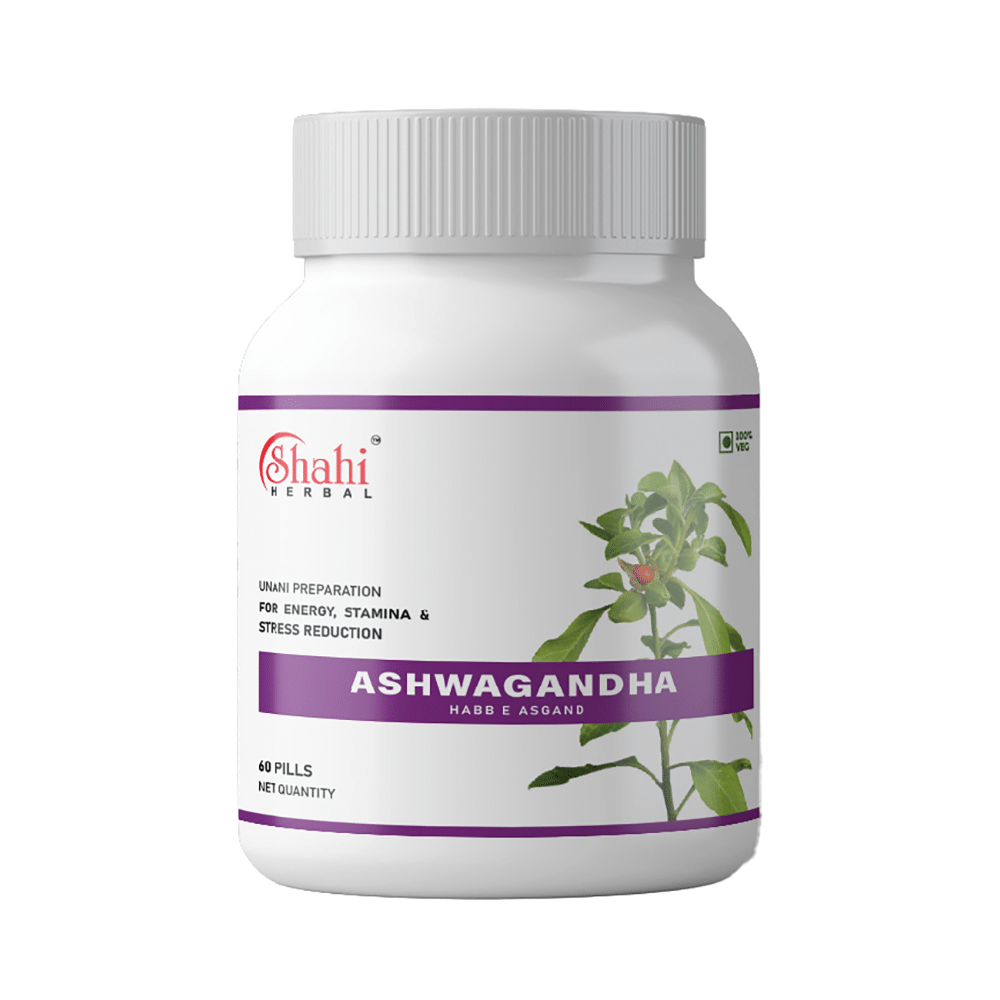 Shahi Herbal Ashwagandha Habb E Asgand Tablet (60 Each) - Image 2
