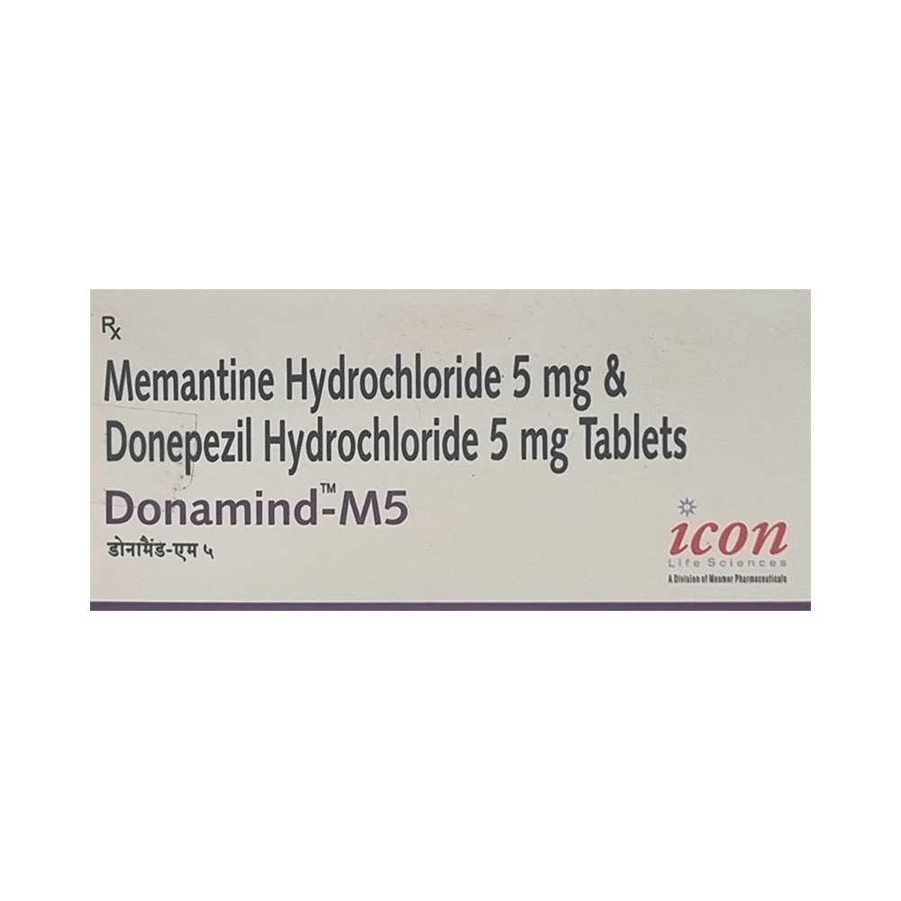 Donamind M 5mg/5mg Tablet