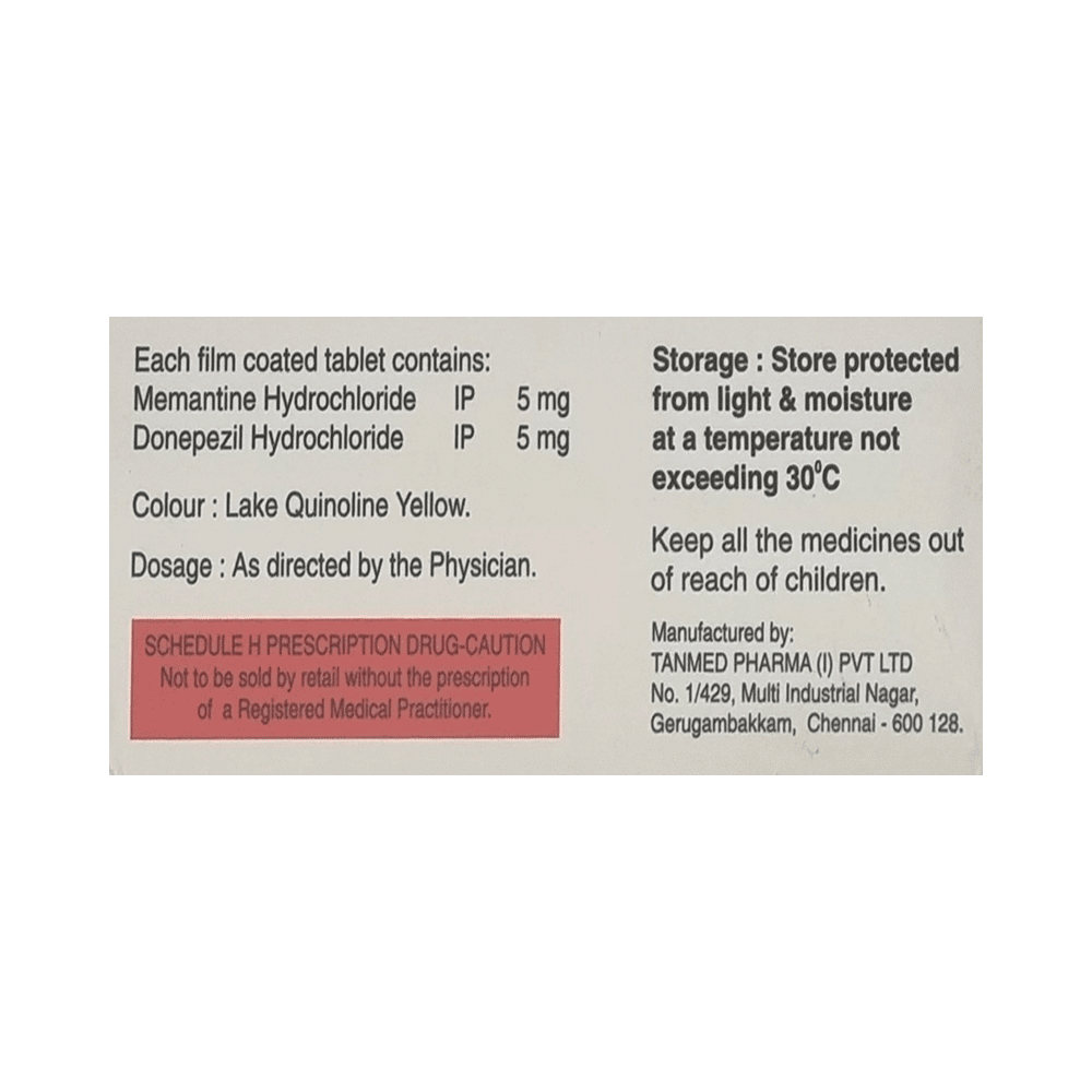Donamind M 5mg/5mg Tablet - Image 2