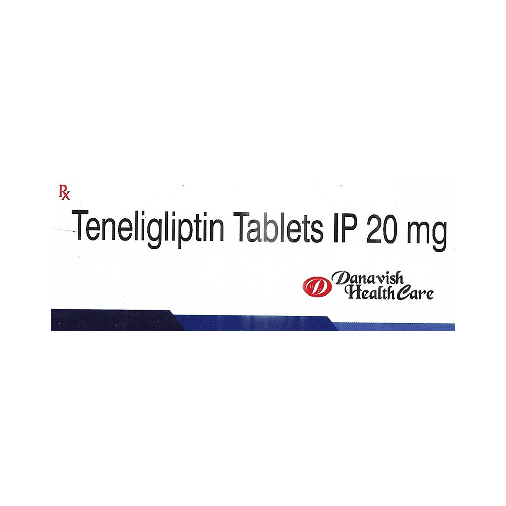 Danavish Teneligliptin 20mg Tablet - Image 1