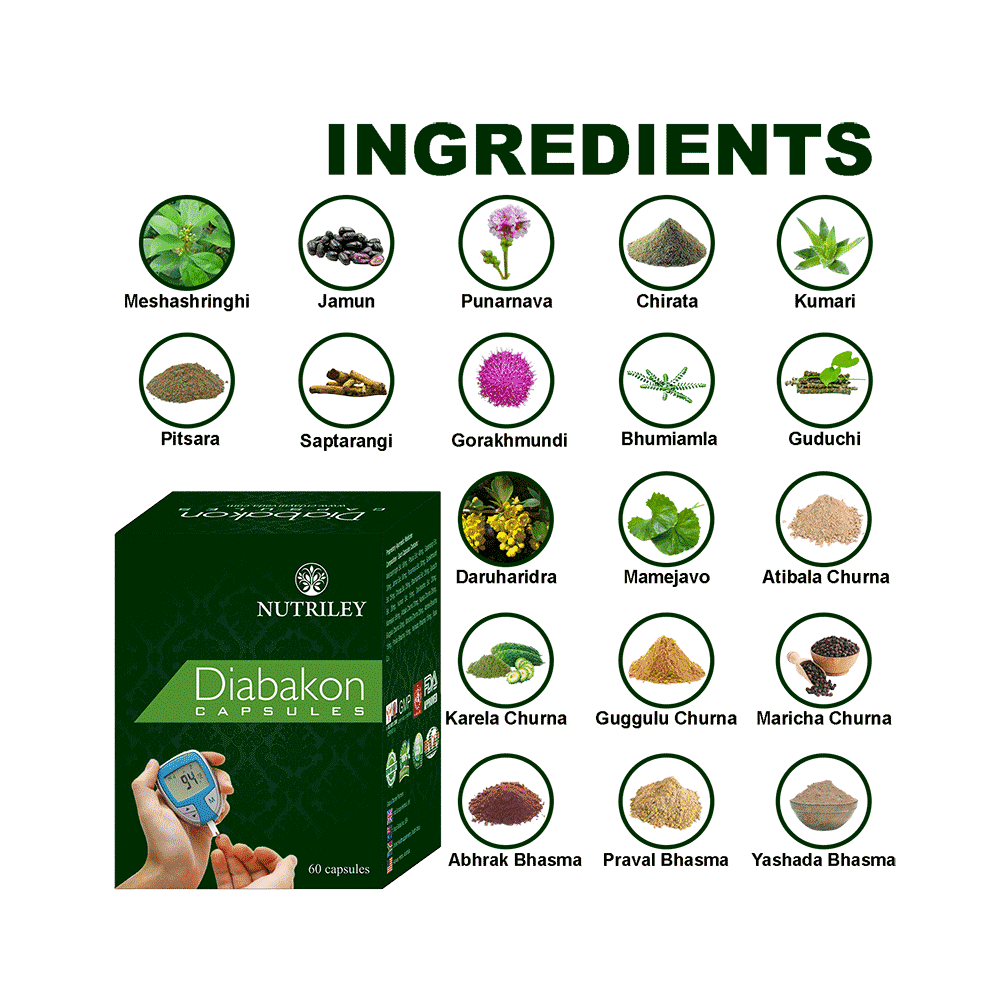 Nutriley Diabakon Capsule - Image 3