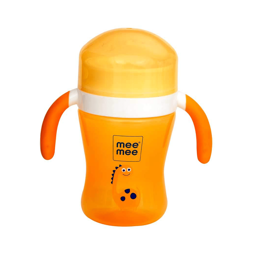 Mee Mee Easy Grip 360° Trainer Sipper Cup Orange - Image 1