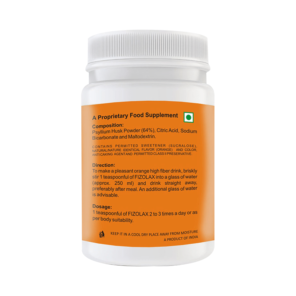 Supermucil Fizolax Powder Orange Sugar Free - Image 2