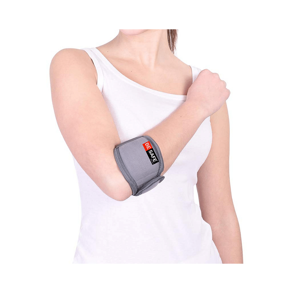 BESAFE Forever Tennis Elbow/Neoprene Compression Support Grey Large - Image 1