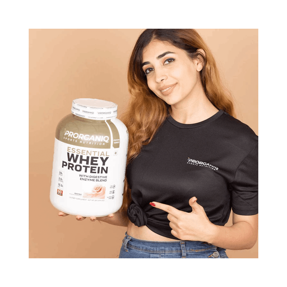 Prorganiq Essential Whey Protein Powder Rose Milk - Image 7