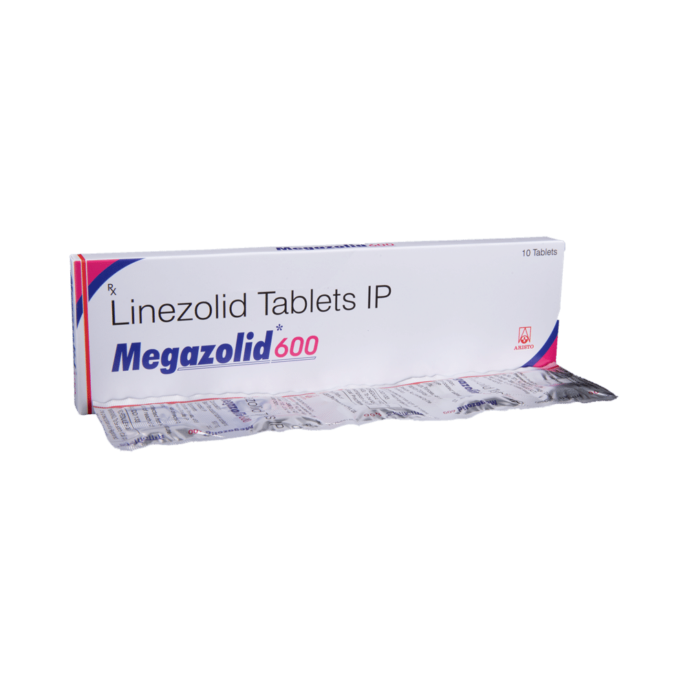 Megazolid 600 Tablet - Image 1