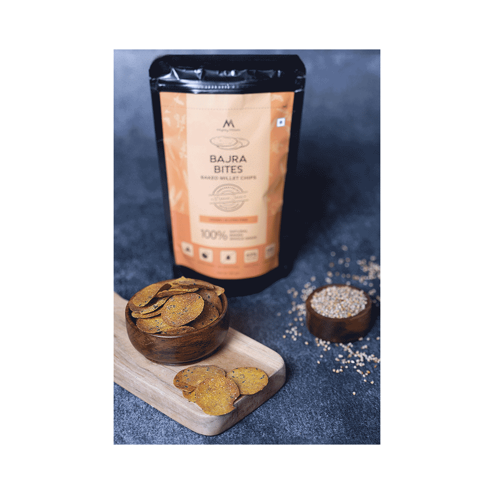 Mighty Millets Bajra Bites Baked Millet Chips (100gm Each) - Image 3