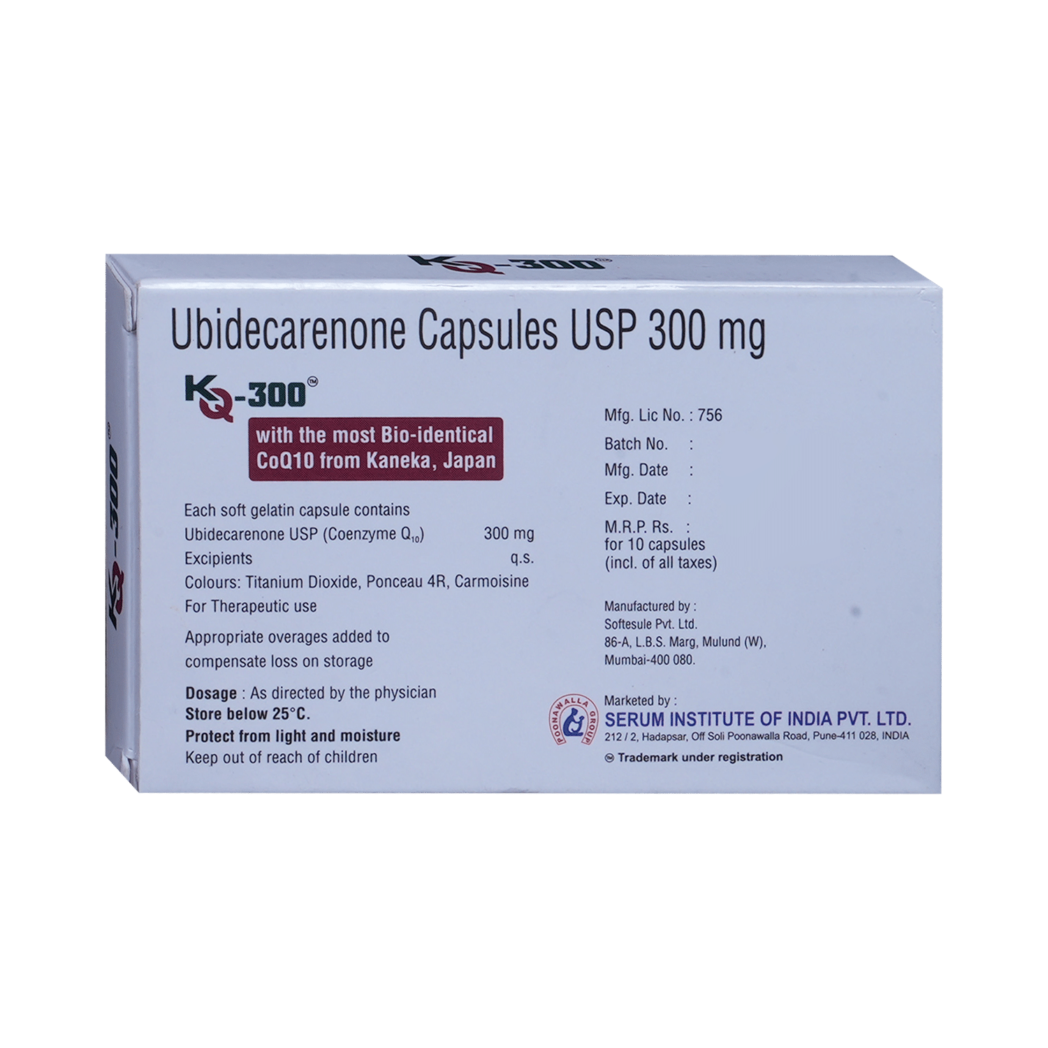 KQ 300 Soft Gelatin Capsule - Image 3