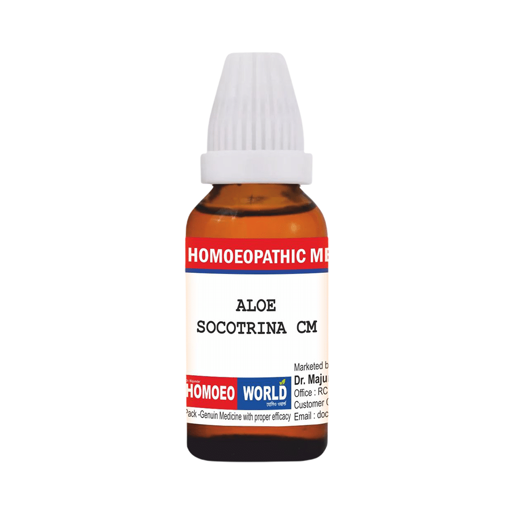 Dr. Majumder Homeo World Aloe Socotrina Dilution (30ml Each) CM