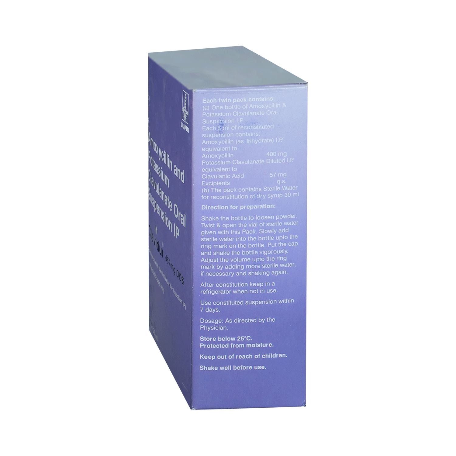 Clavidur 457mg DDS Oral Suspension - Image 3