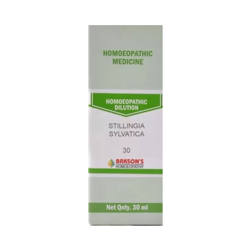 Bakson's Homeopathy Stillingia Silvatica Dilution 30