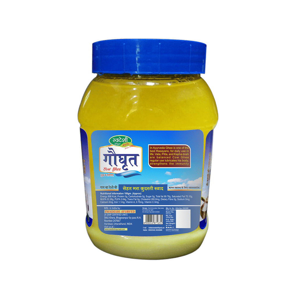 Swadeshi Ayurved Gaughrit Cow Ghee - Image 2