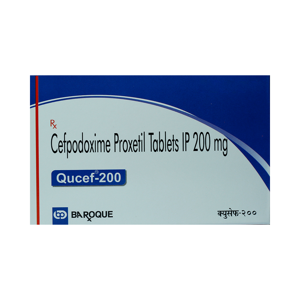 Qucef 200 Tablet - Image 1