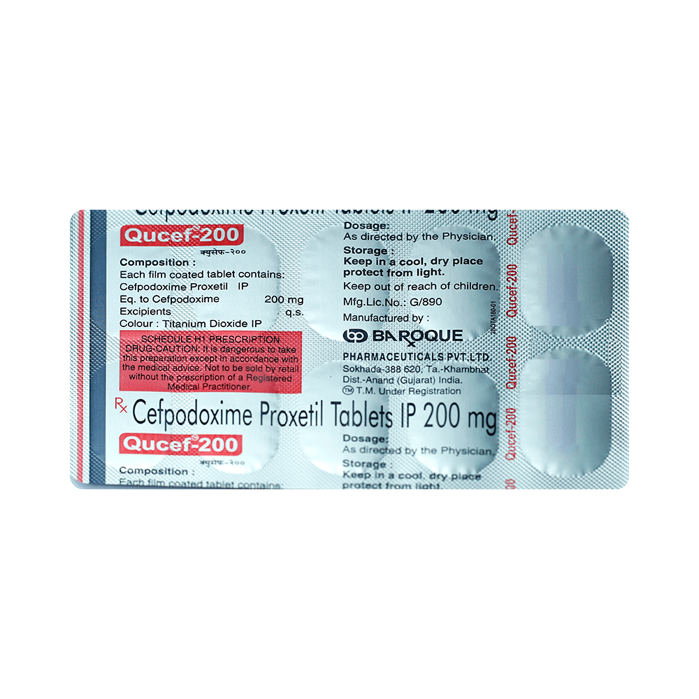 Qucef 200 Tablet - Image 3