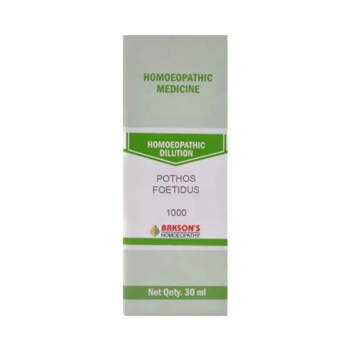 Bakson's Homeopathy Pothos Foetidus Dilution 1000 CH - Image 1