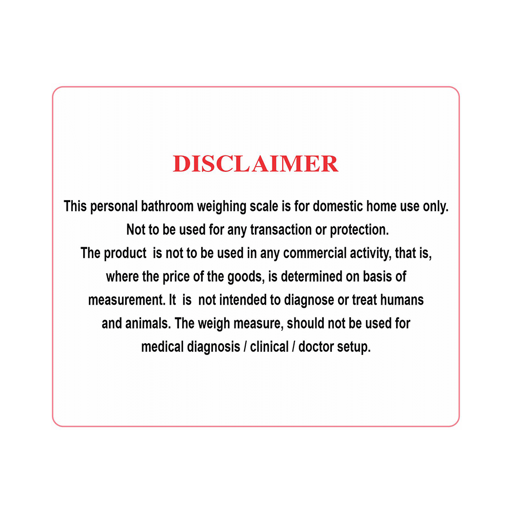 Healthgenie Digital Personal Weighing Scale with Step On Technology and USB Fibre Grey - Image 6