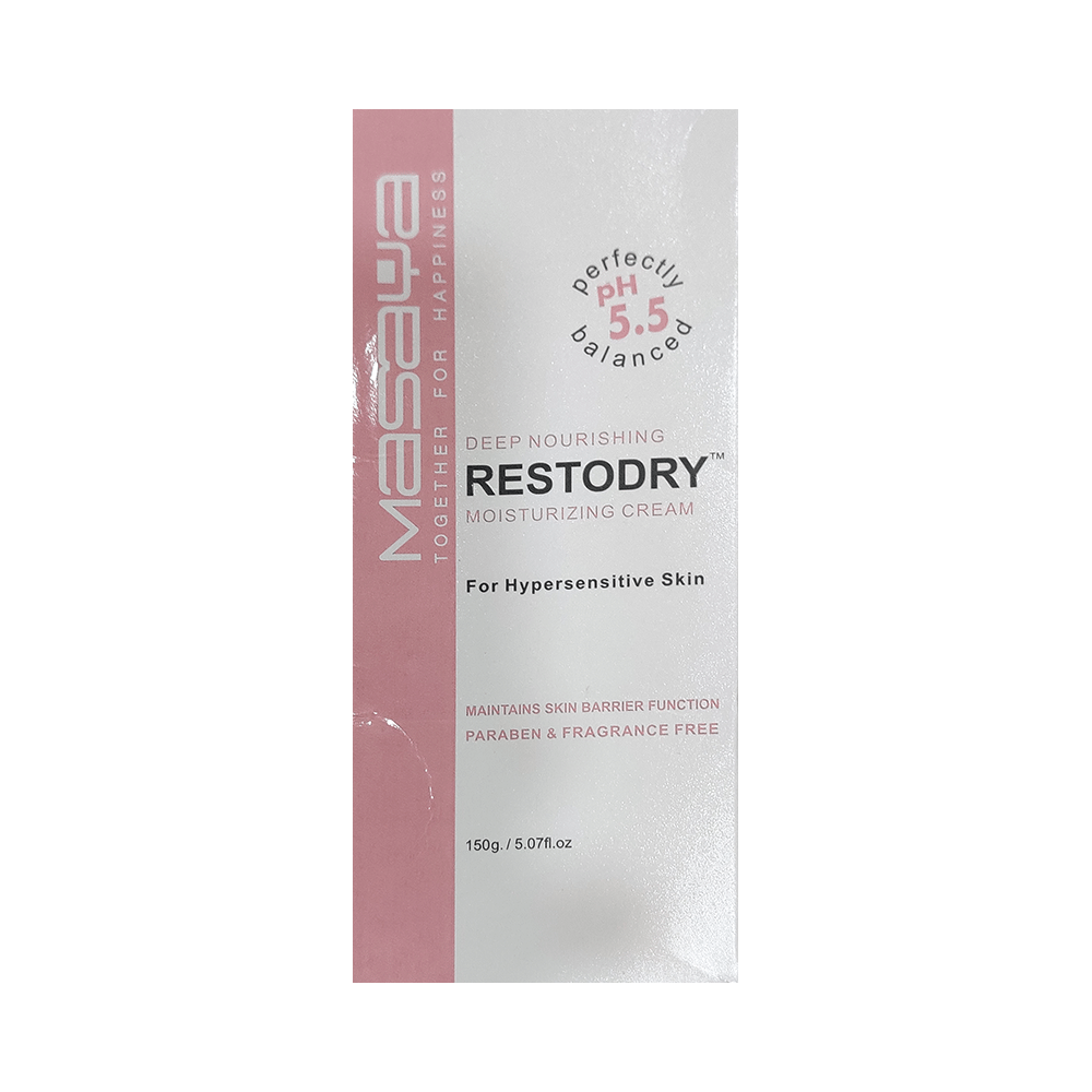 Restodry Deep Nourishing Moisturizing Cream | For Hypersensitive Skin |  Paraben-Free