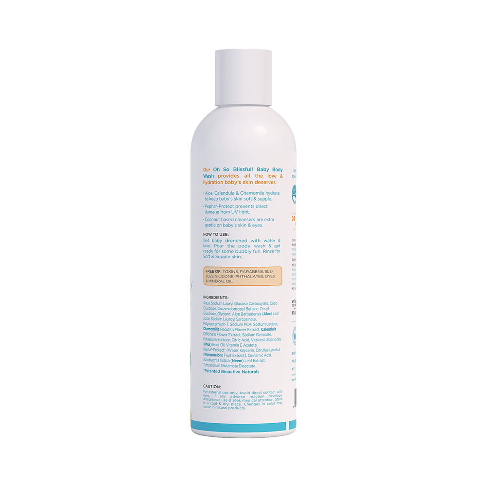Mommypure Combo Pack of Soft As A Cloud Baby Lotion, Extra Gentle Tear-Free Shampoo and Oh So Blissful! Baby Body Wash (120ml Each) - Image 2