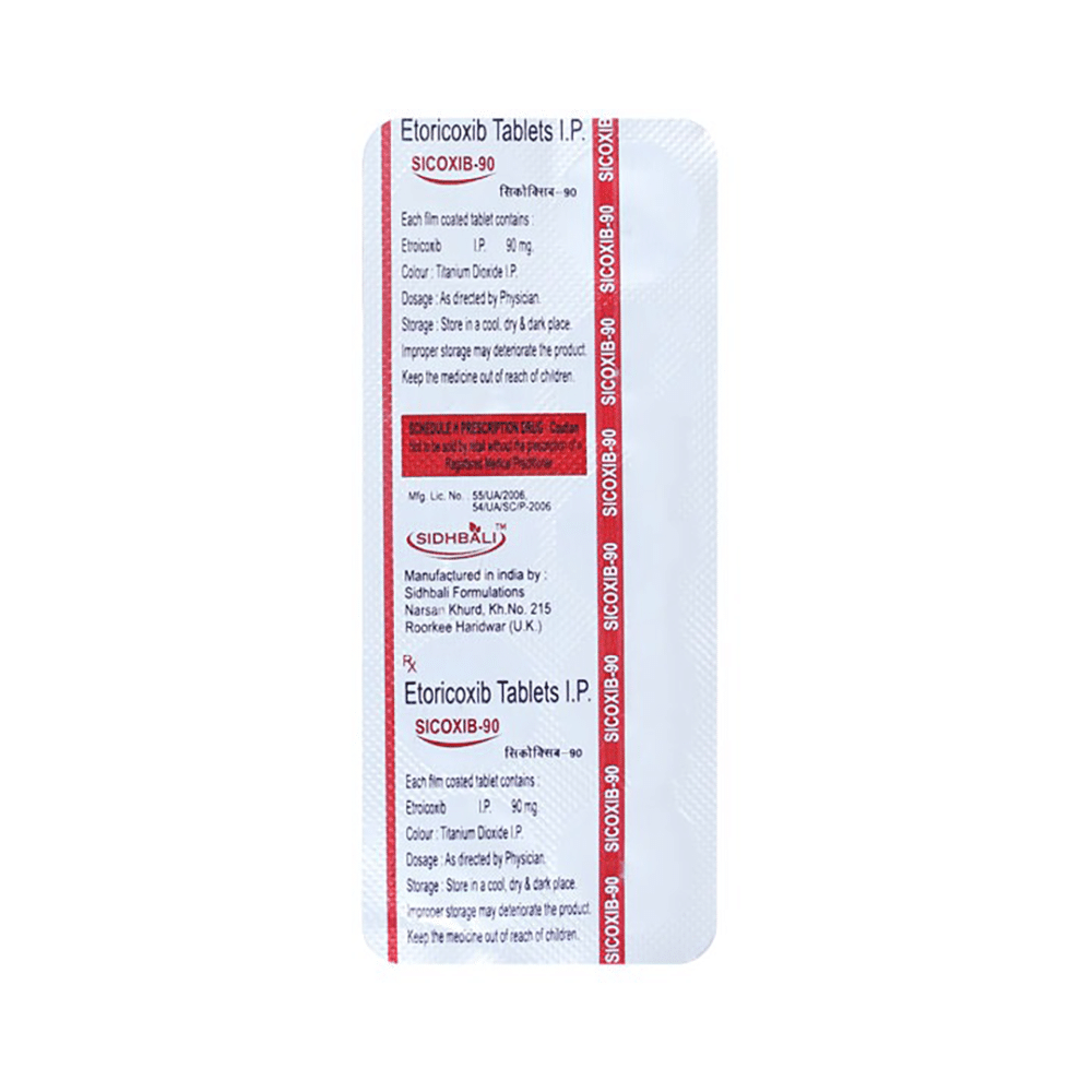 Sicoxib 90 Tablet - Image 1