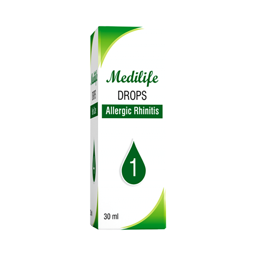 Medilife No 1 Allergic Rhinitis Drop (30ml Each)