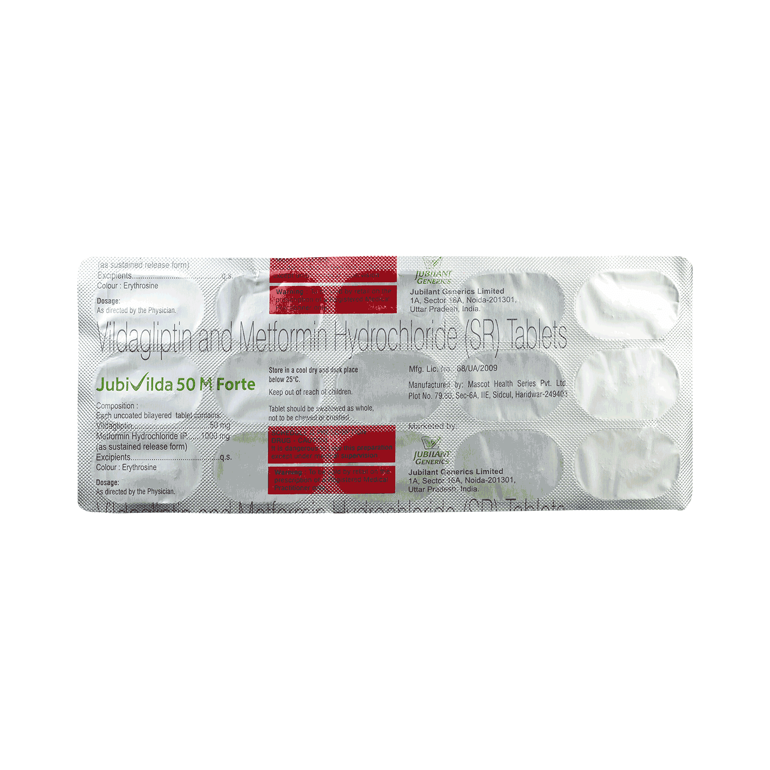 Jubivilda 50 M Forte Tablet SR - Image 6