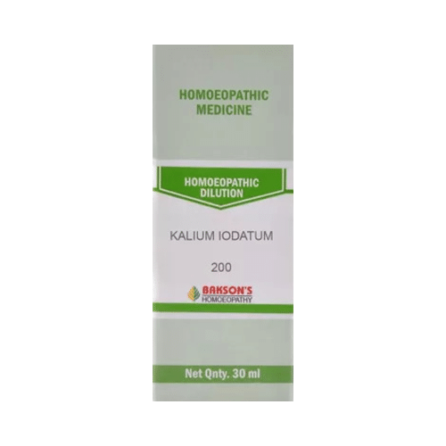 Bakson's Homeopathy Kalium Iodatum Dilution 200 - Image 1