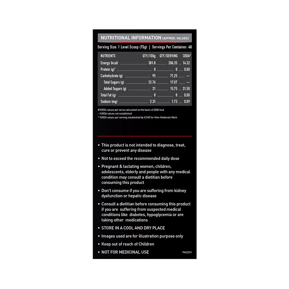 MuscleBlaze Carb Blend Mango - Image 4