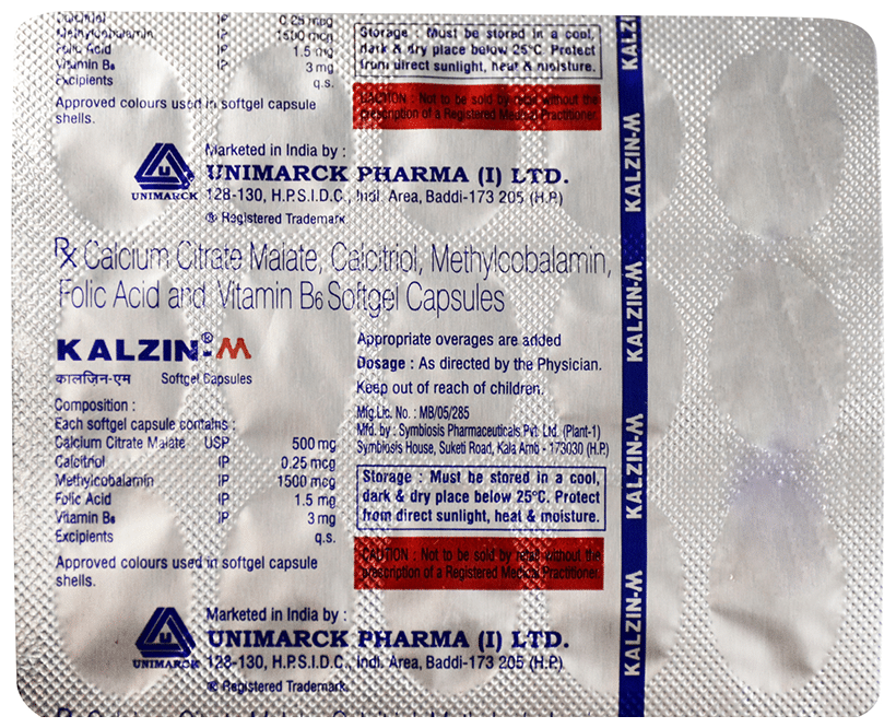 Kalzin-M Softgel Capsule