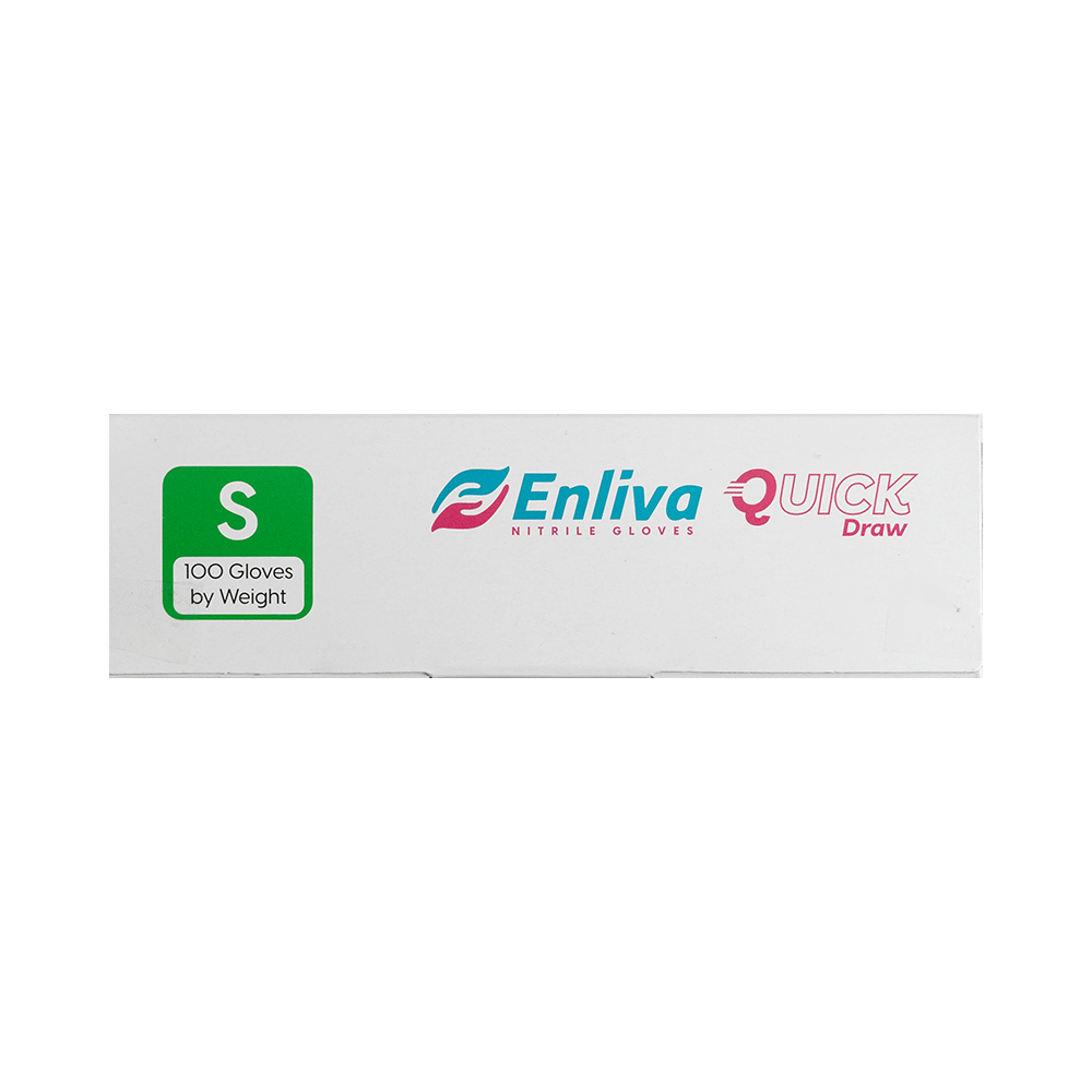 Enliva Quick Draw Nitrile Gloves Small - Image 5