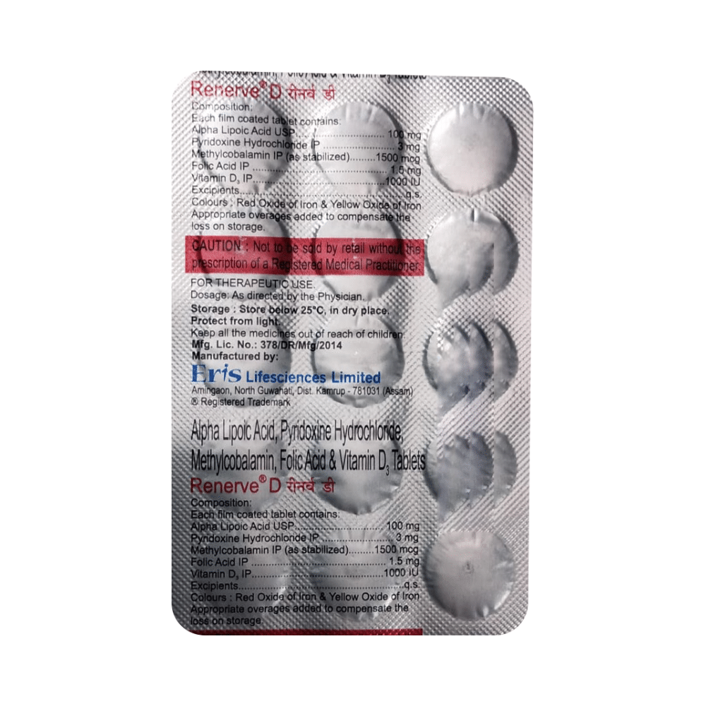 Renerve D Tablet - Image 1