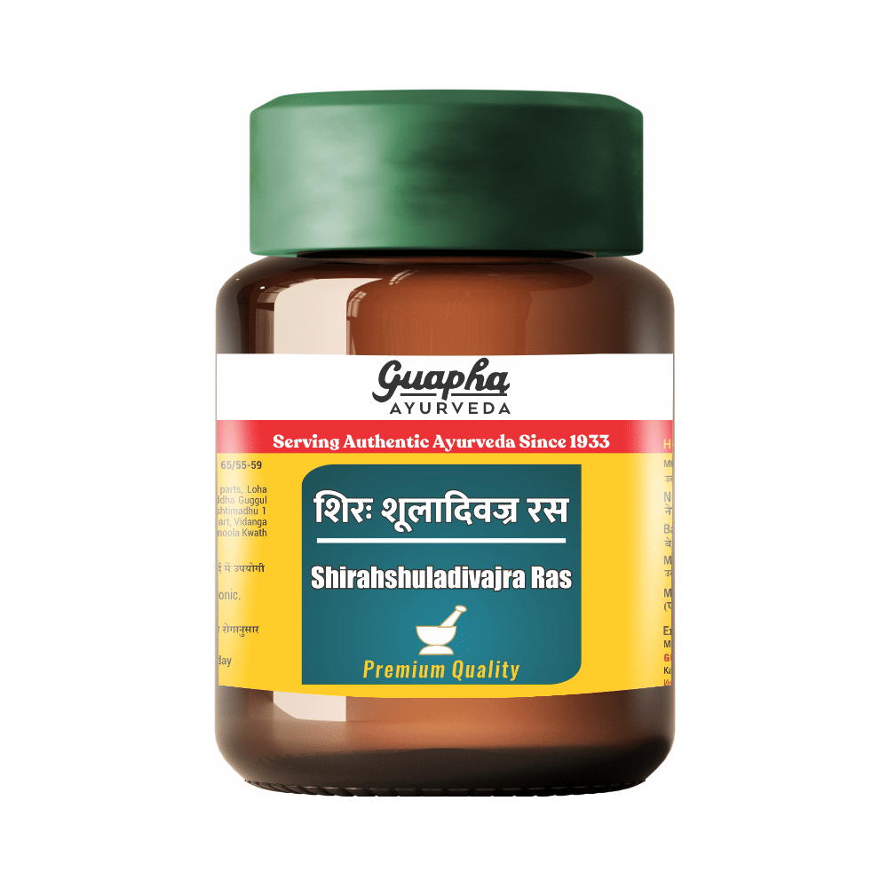 Guapha Ayurveda Shirahshuladivajra Ras - Image 1