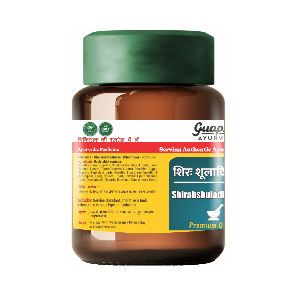 Guapha Ayurveda Shirahshuladivajra Ras - Image 2