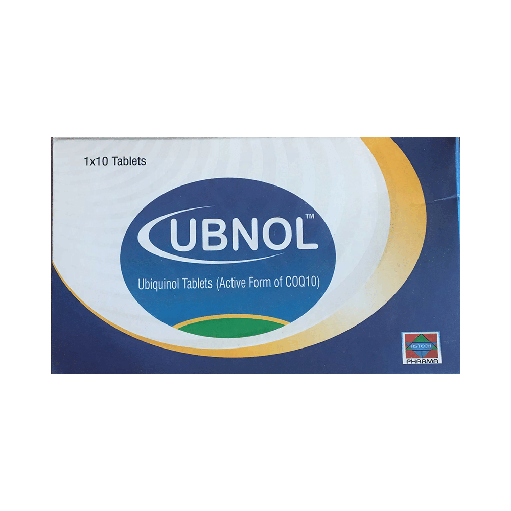 Ubnol Ubiquinol (Active Form of CoQ10) Tablet - Image 1