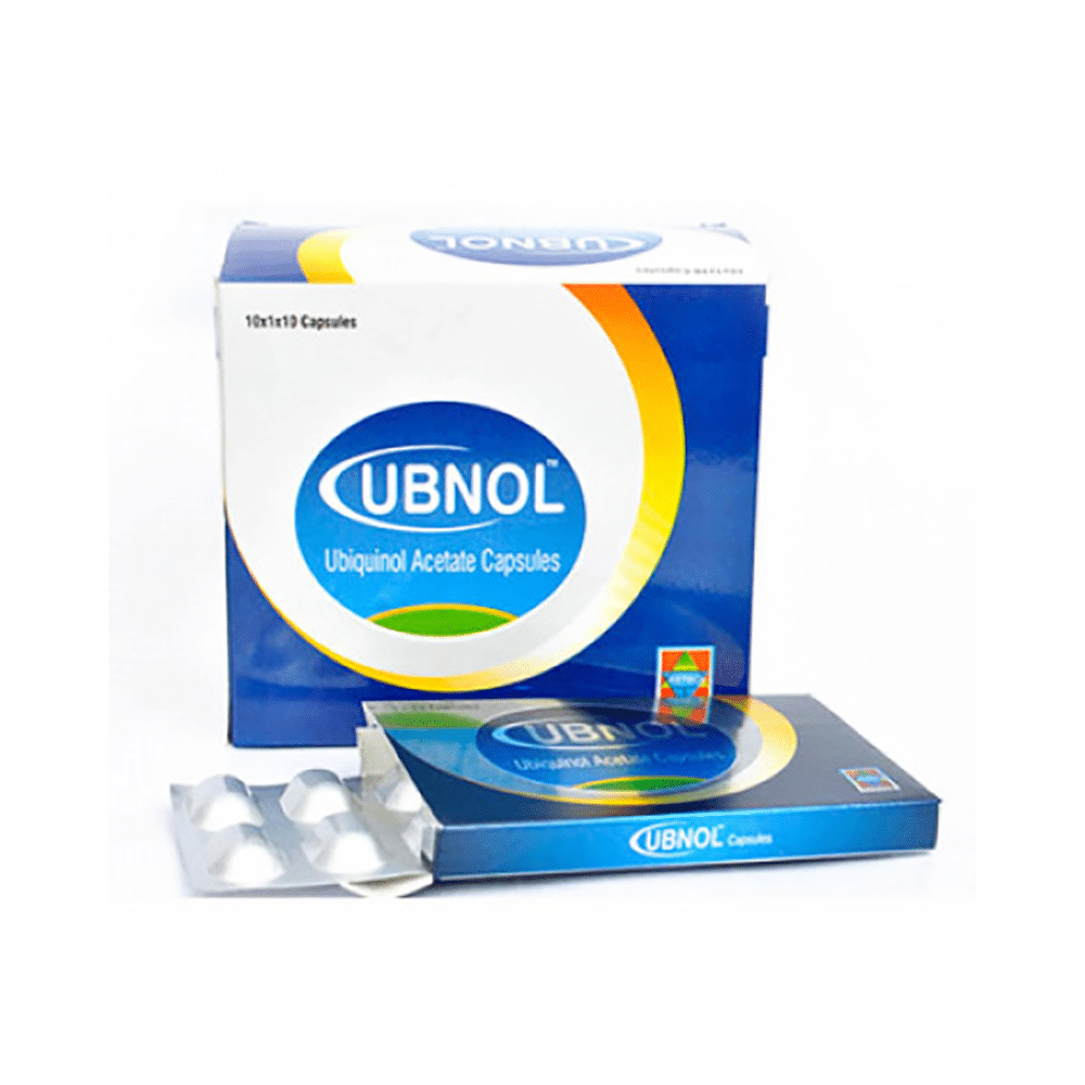 Ubnol Ubiquinol (Active Form of CoQ10) Tablet - Image 2