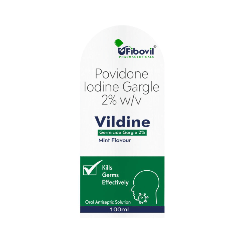 Vildine Germicide Gargle 2% Mint - Image 1