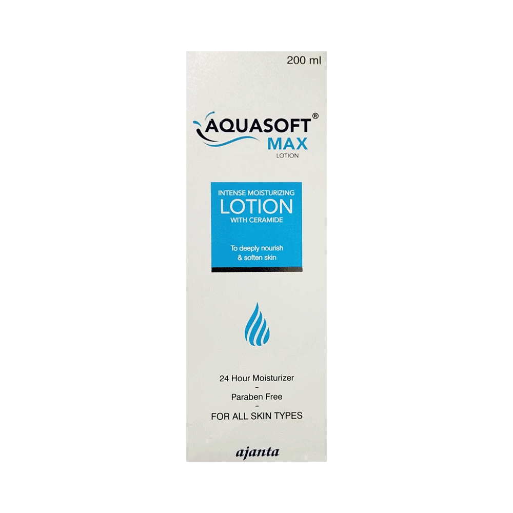 Aquasoft Max Intense Moisturising Lotion Paraben Free - Image 1
