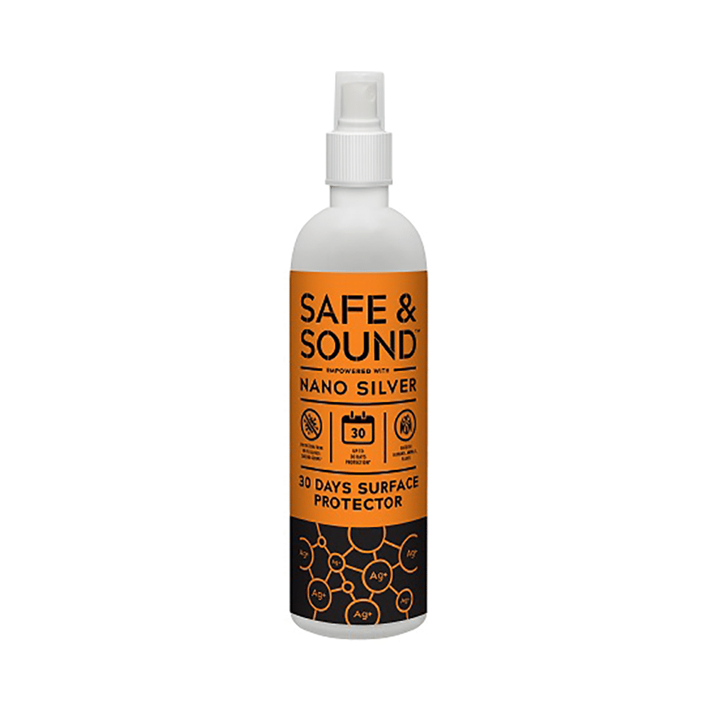Safe & Sound Nano Silver 30 Days Surface Protector with Spray Bottle
