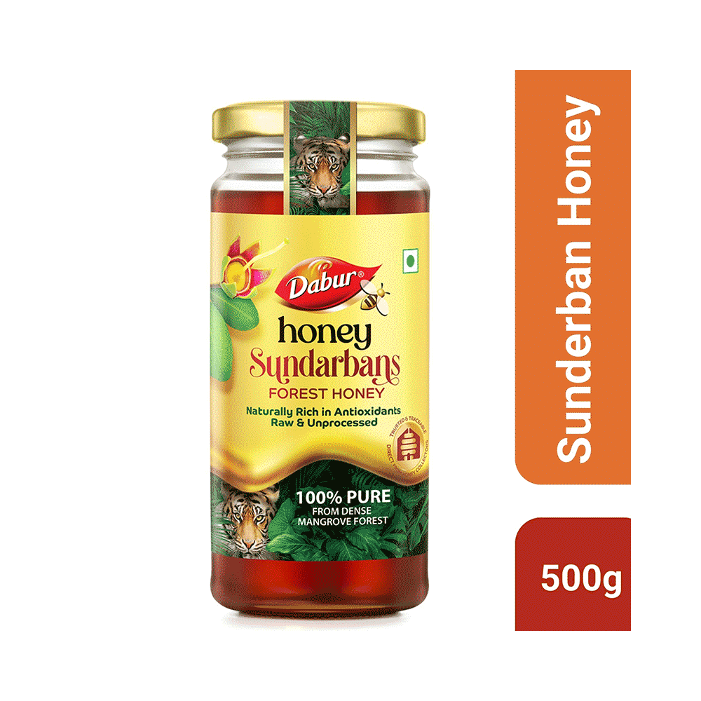 Dabur Sundarbans Forest Honey 100% Pure | World’S No.1 Honey Brand With No Sugar Adulteration - Image 4